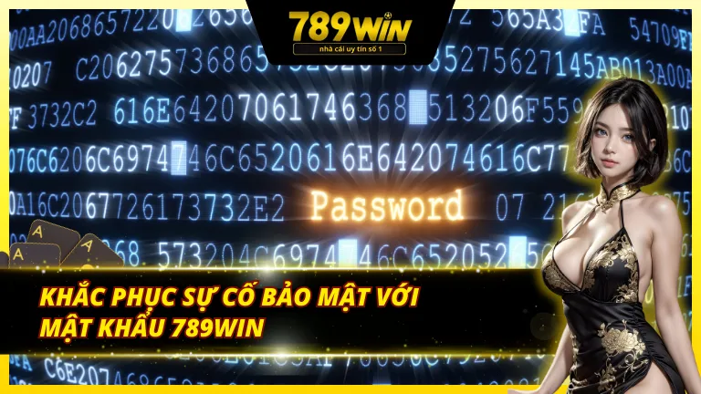 Khắc phục sự cố liên quan đến mật khẩu tài khoản 789Win