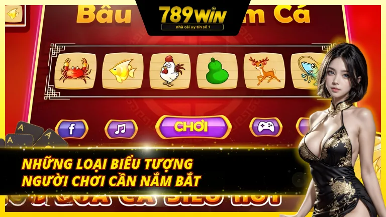 Các loại biểu tượng trong nổ hũ cua tôm cá TP 789Win